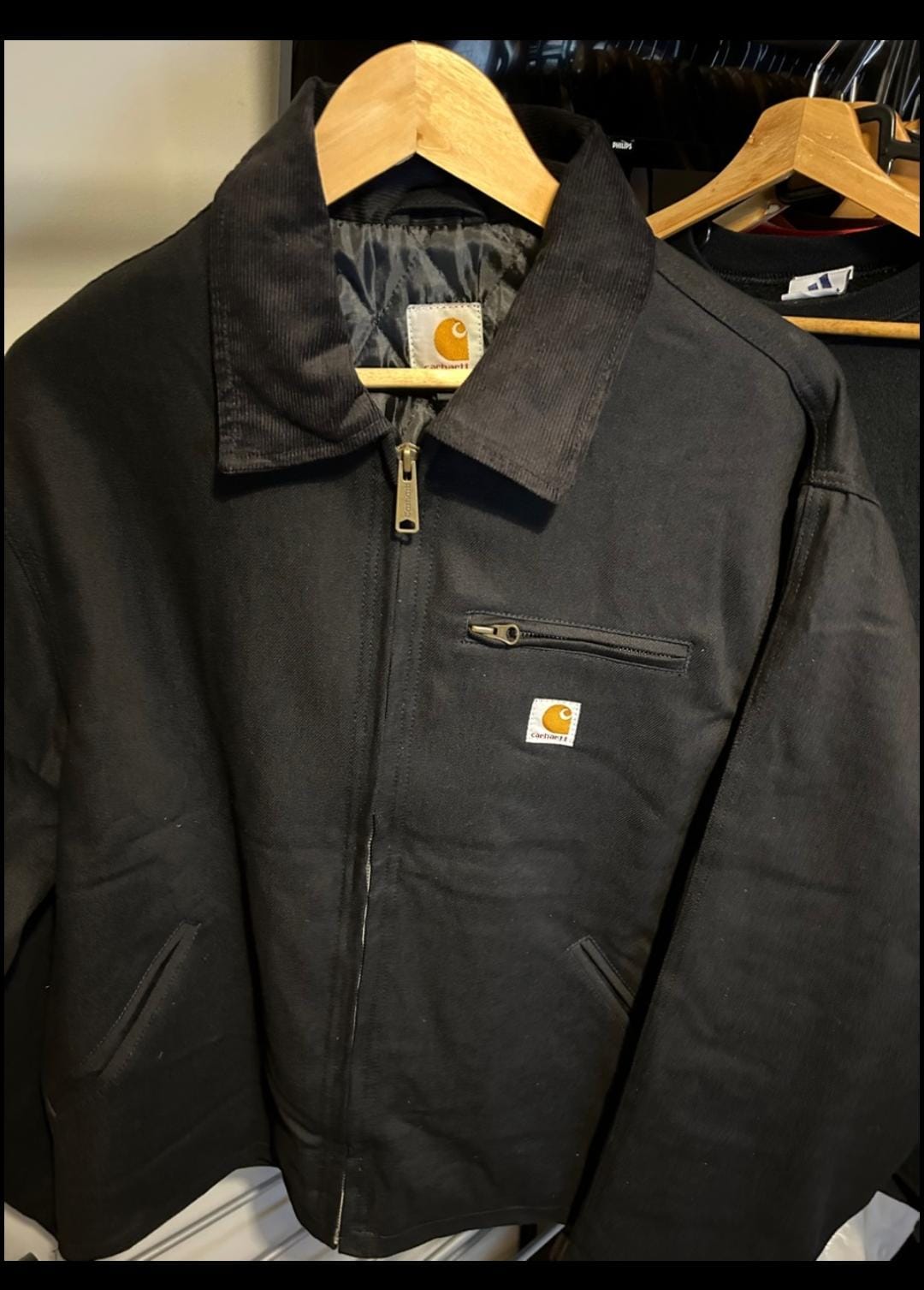 Veste Carhartt Black Detroit style rework 25 pcs