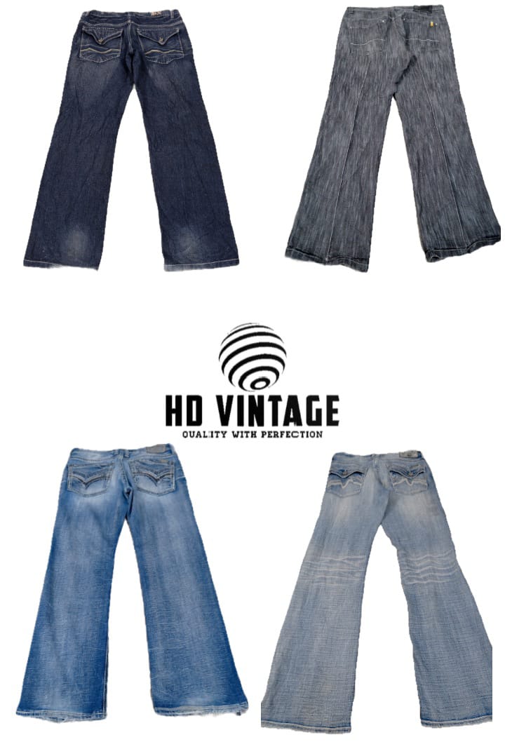 HD589 Men Baggy Hiphop Jeans - 15 pcs