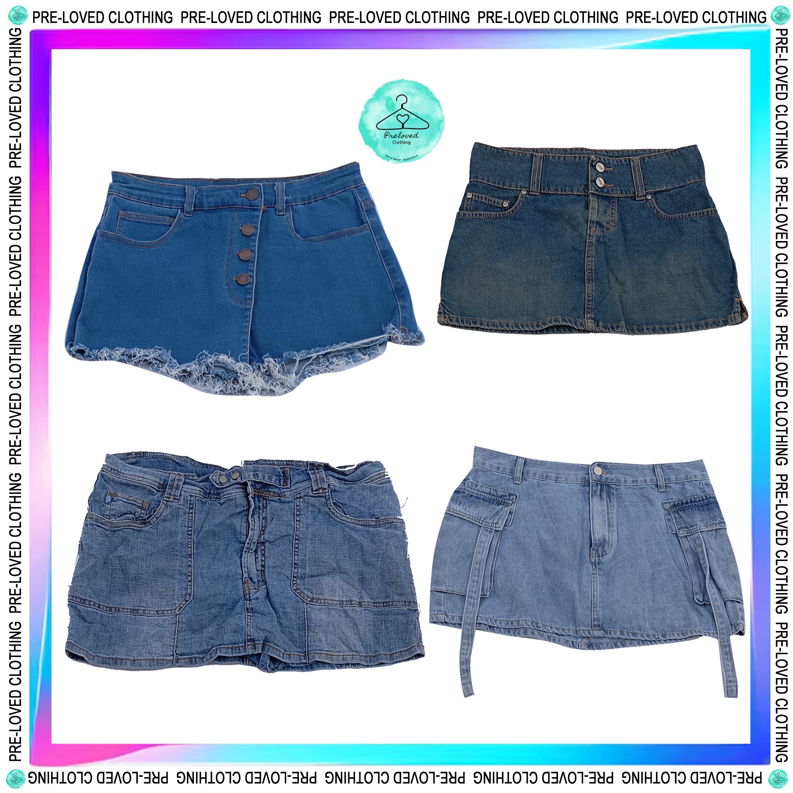 Y2k Sexy denim short skirts