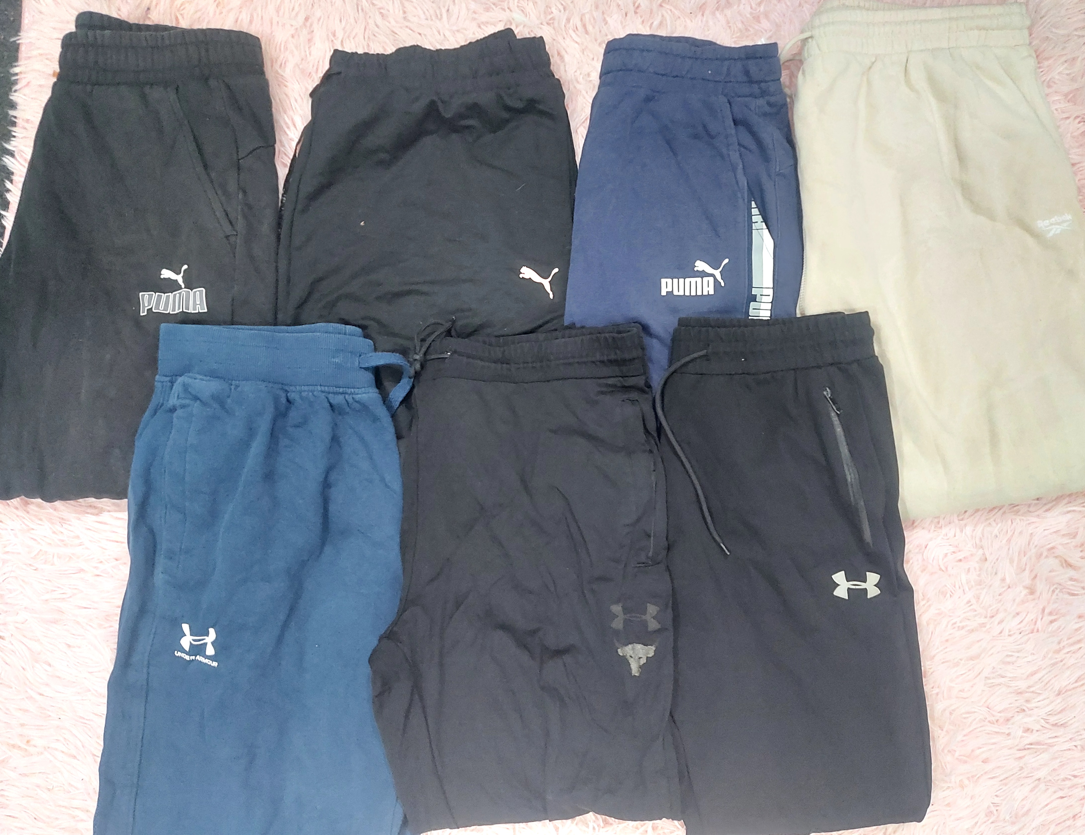 Mix Branded Sweatpants for Men and Women 7 Pcs