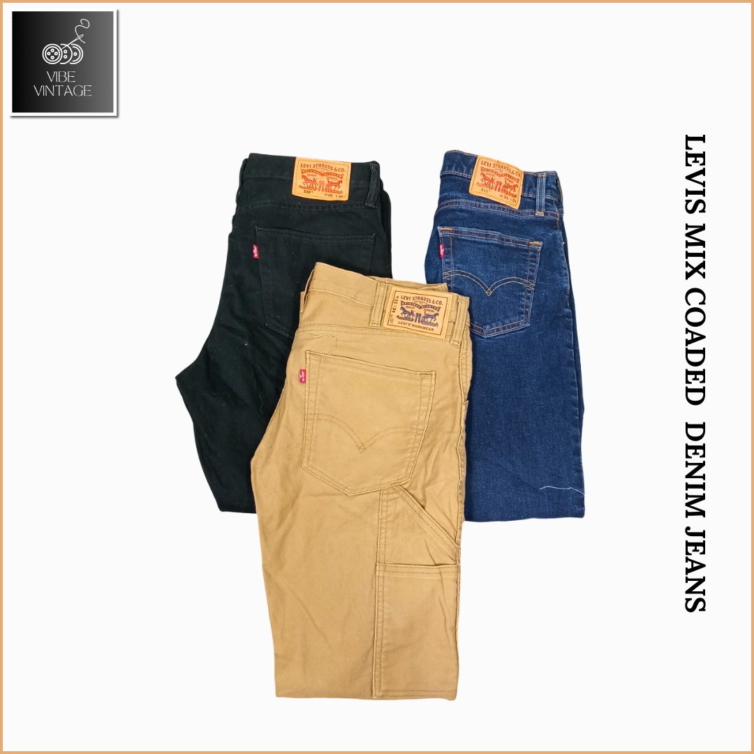 LEVI'S MIX CODED DENIM JEANS - 20 PCS (BUNDLE 1)