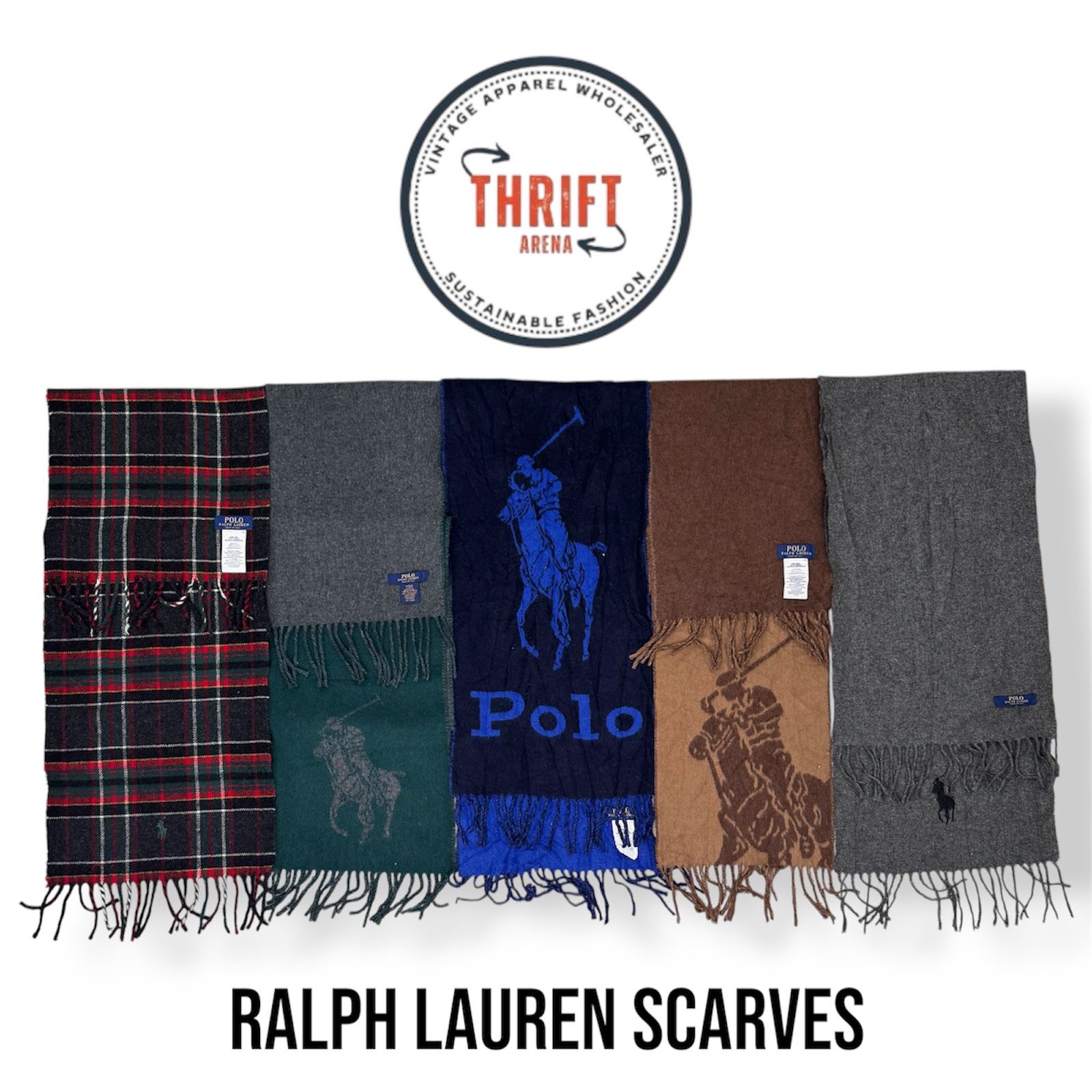 #VV612 Ralph Lauren Schals 30 Stück