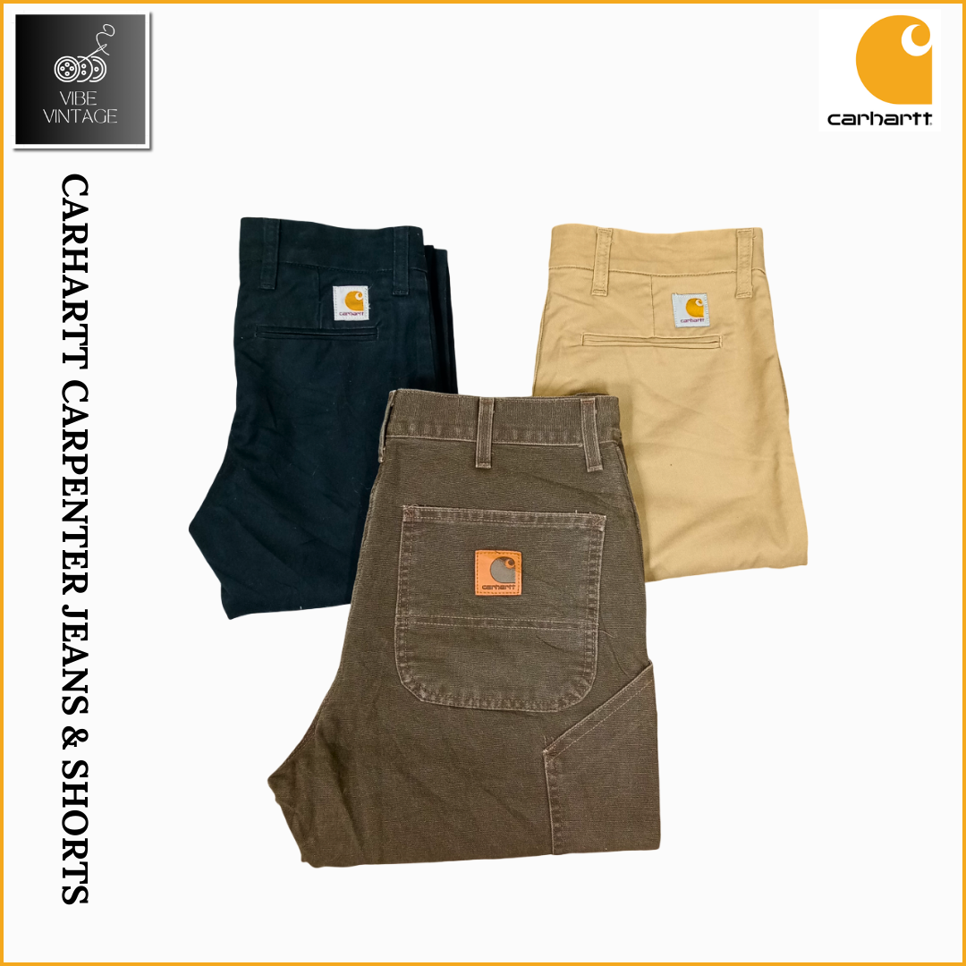 CARHARTT CARPENTER JEANS & SHORTS - 10 PCS