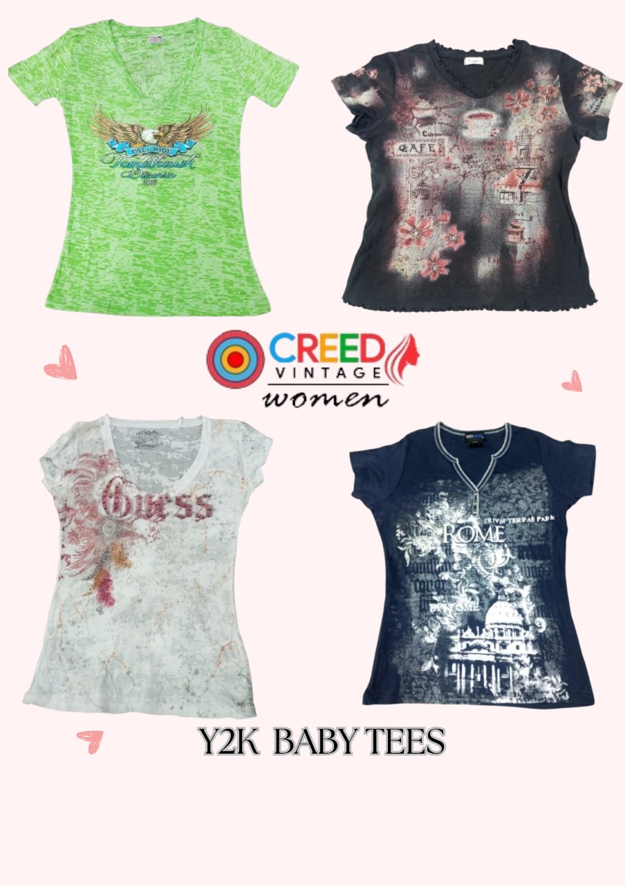 CR3202 Y2K Baby T-Shirts - 20 Stück