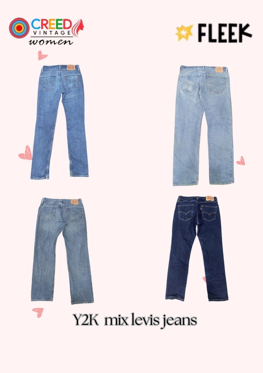 Levi's Mix Jeans - 100 Pcs