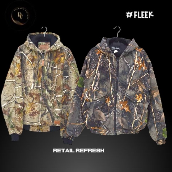 Vintage Realtree Camo Jacke 25 Stück