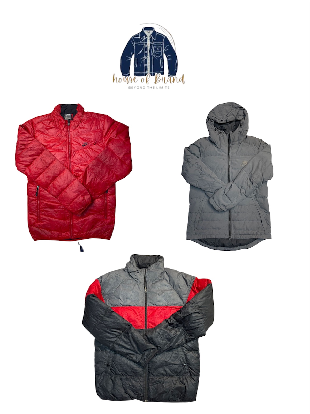 7 Teile Nike Pufferjacke