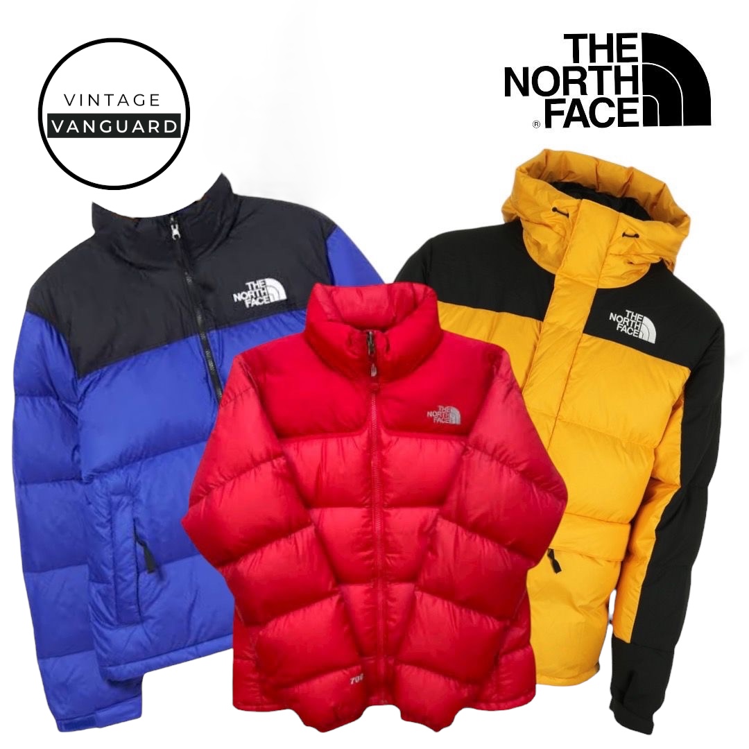 The North Face Puffer Jackets Included Nuptse 700+ Series: 8 Pcs