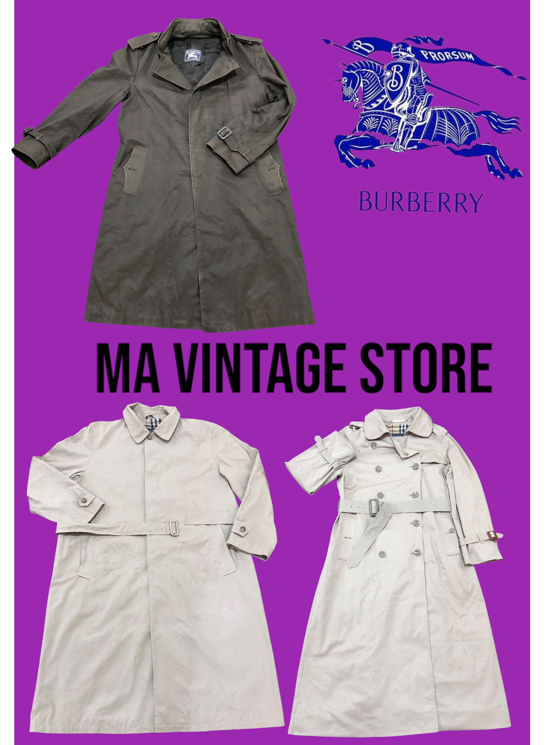 Manteau Trench Burberry 15 pcs