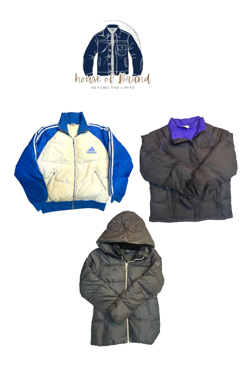 Adidas puffer jackets