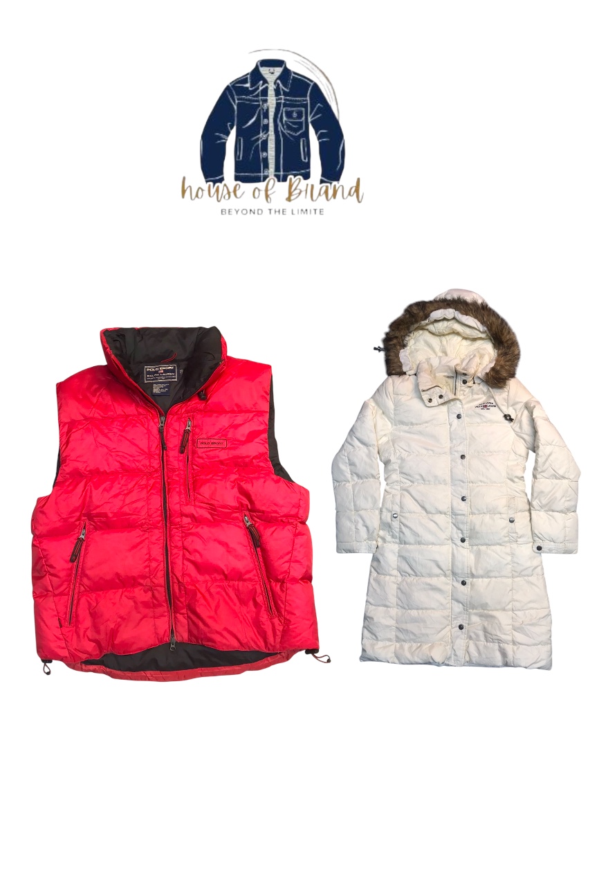 Polo Sports, Polo club  and Polo Jeans puffer jackets