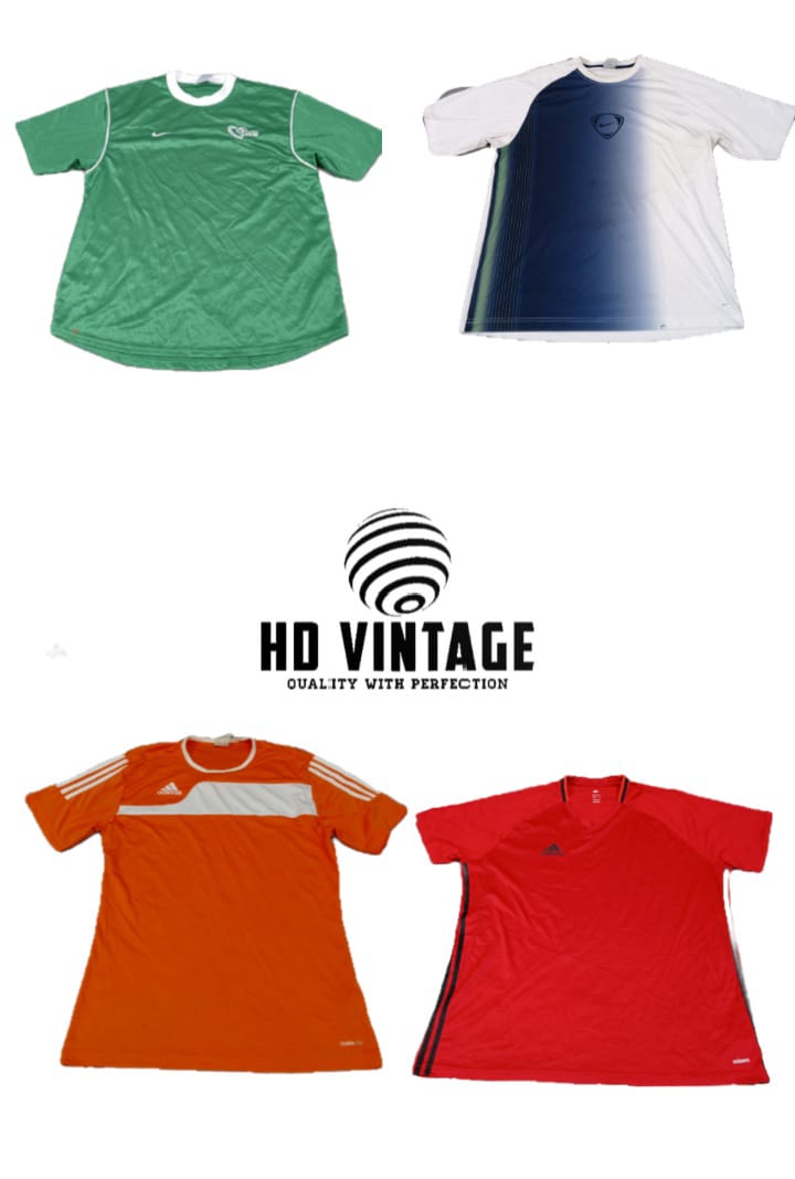 T-shirts de football HD594 Mix - 17 pièces