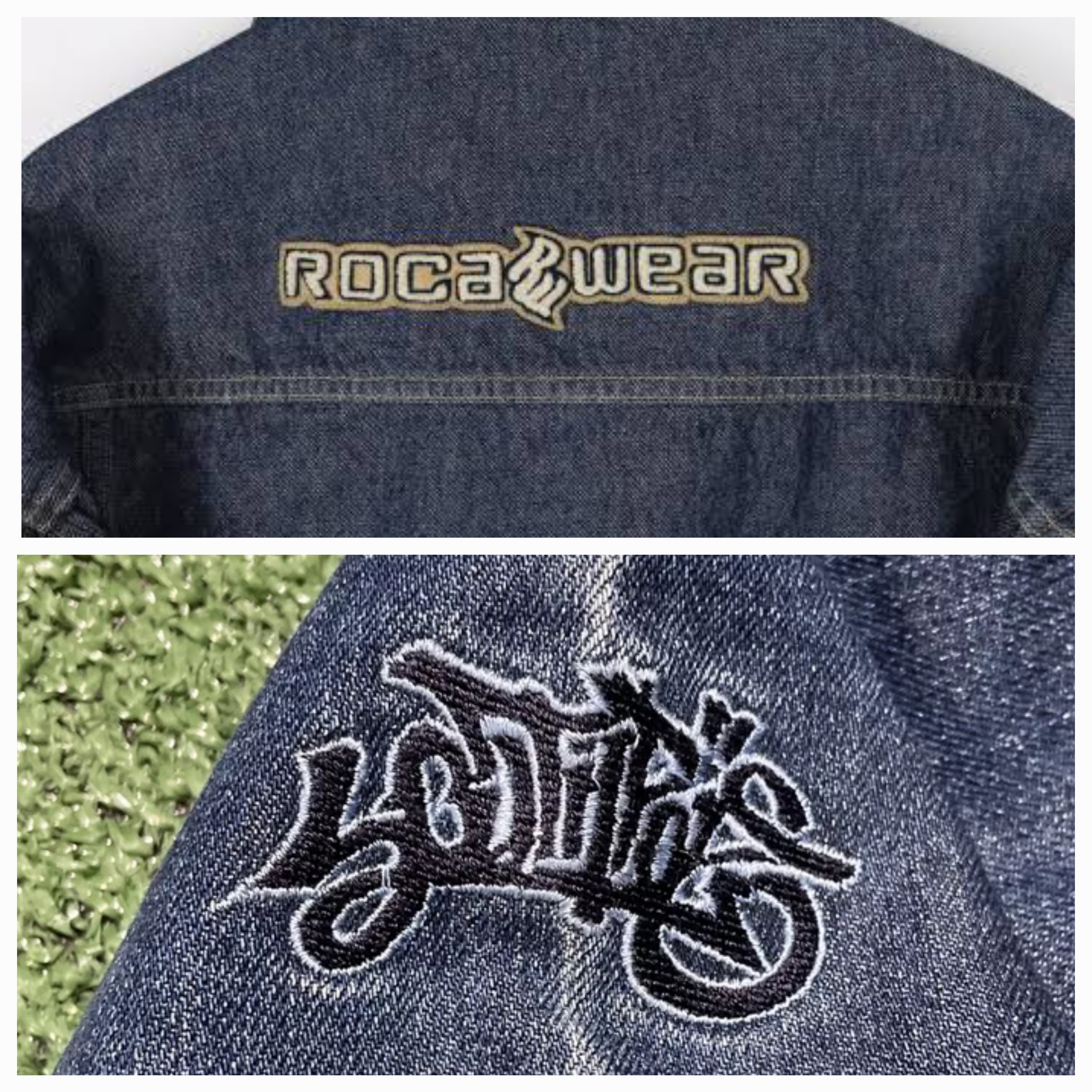 Hip hop denim jacket