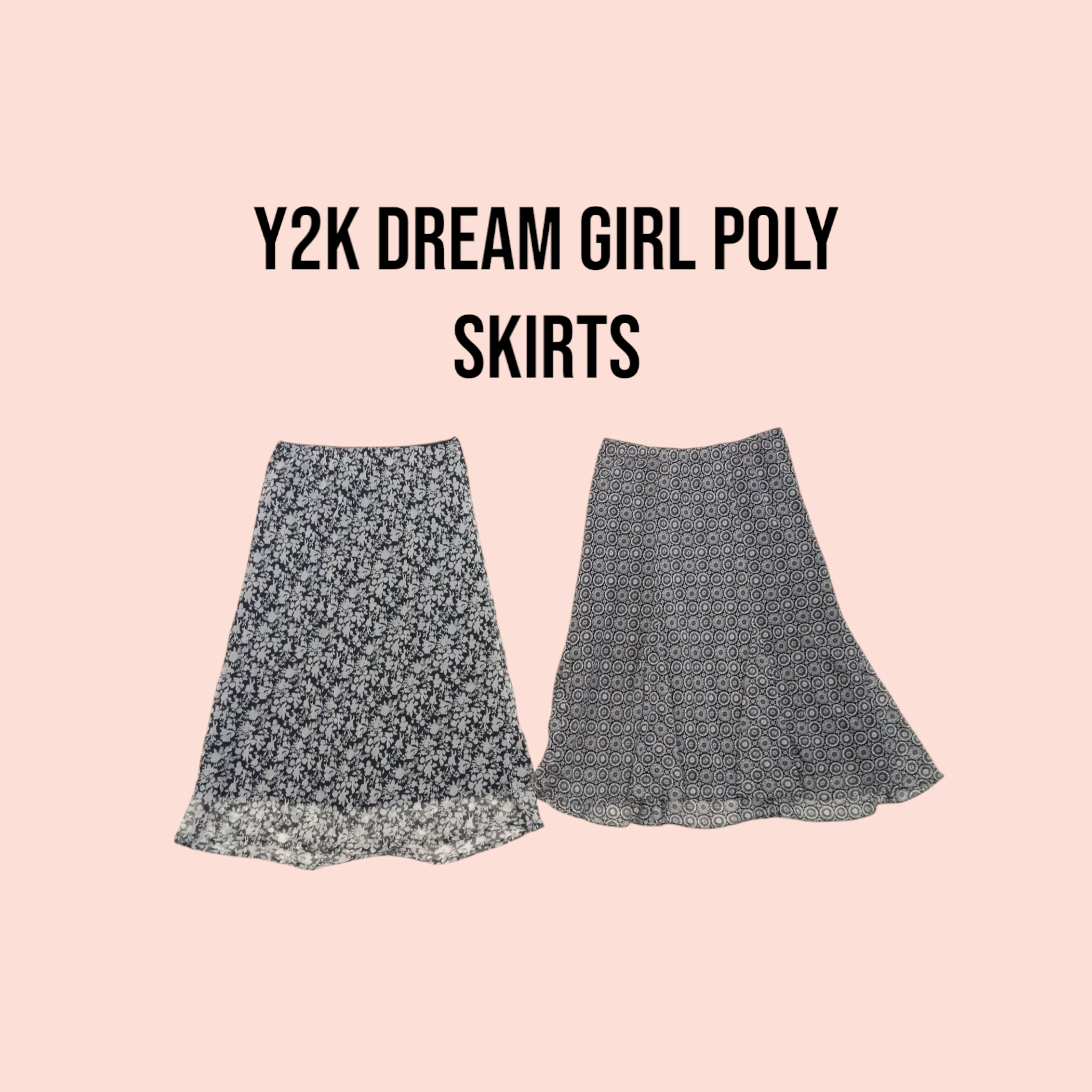 Y2k Dream Girl Poly Skirts