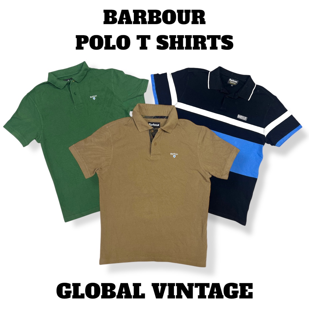 Barbour Polo T Shirt - 18 Pieces ( GV-256 )