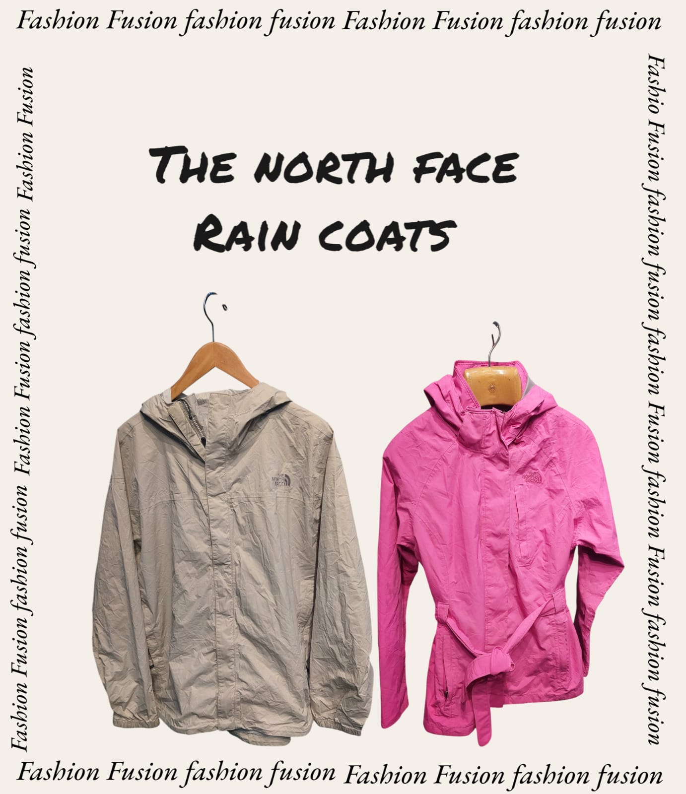 The north face rain coats (FF-414)