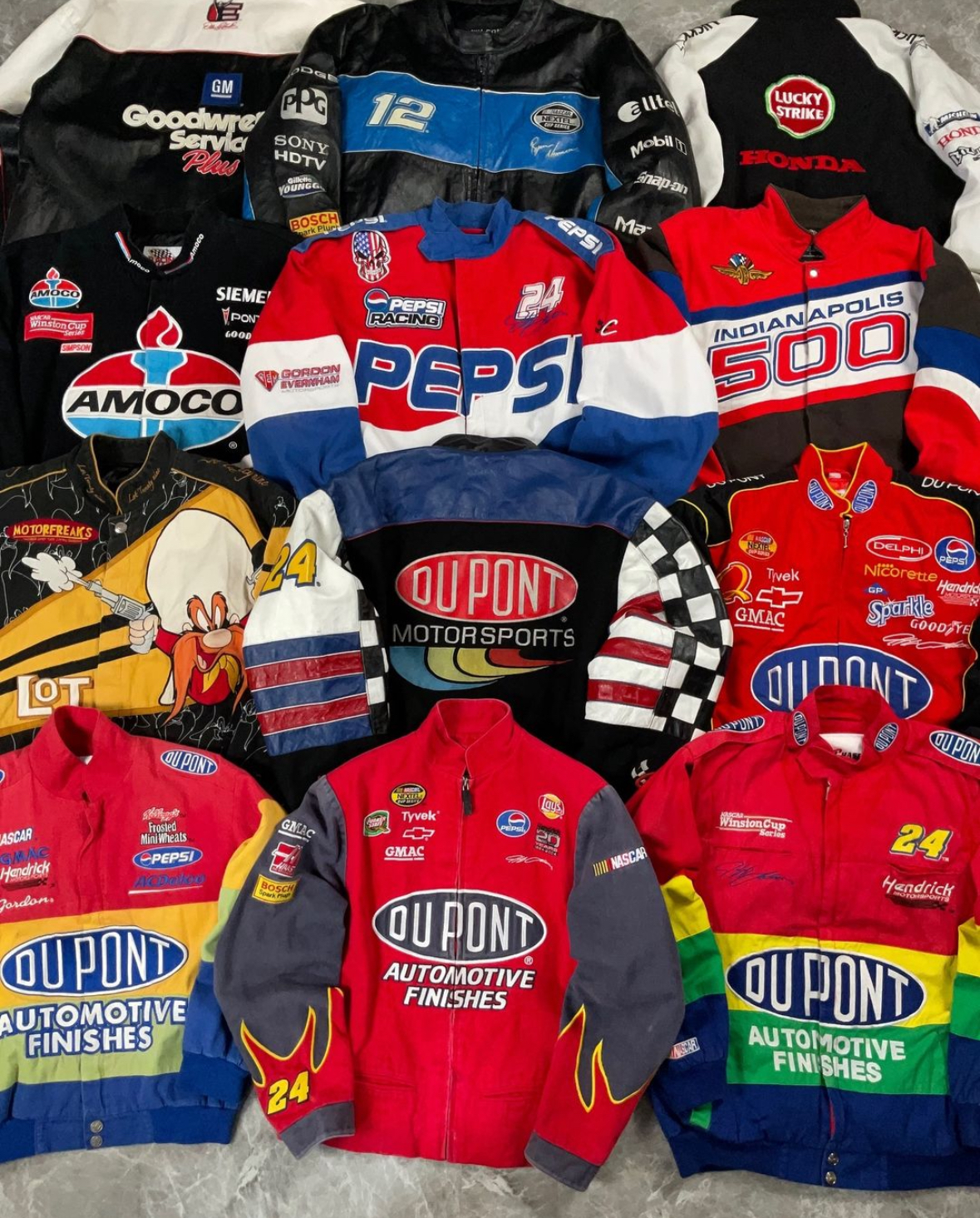 Mix Racing Jackets 30 Pcs