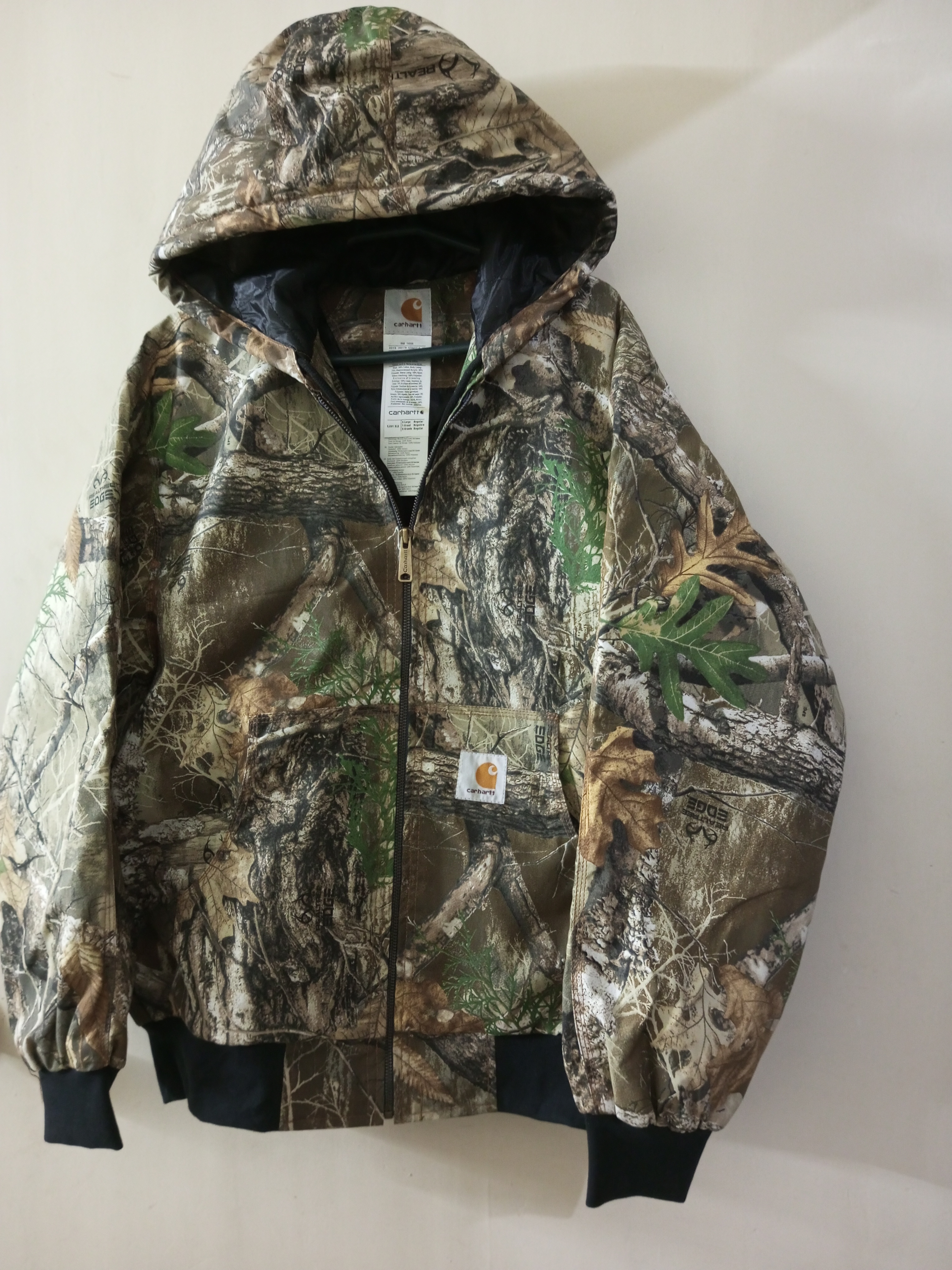 Veste à capuche Carhartt Realtree Rework Style 50 pièces