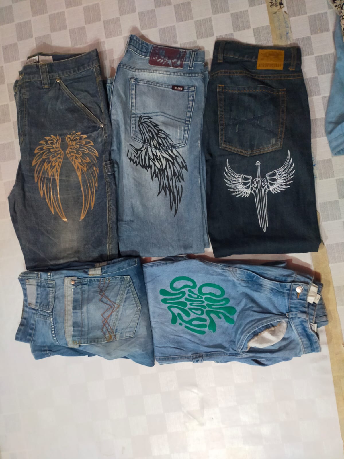 ID 178 WRANGLER AND OTHER MIX BRANDS TOTAL 12 PIECES