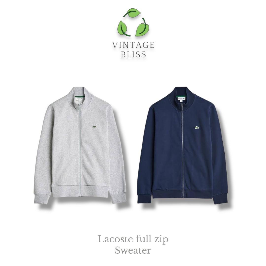 Lacoste Voller Reißverschluss Pullover