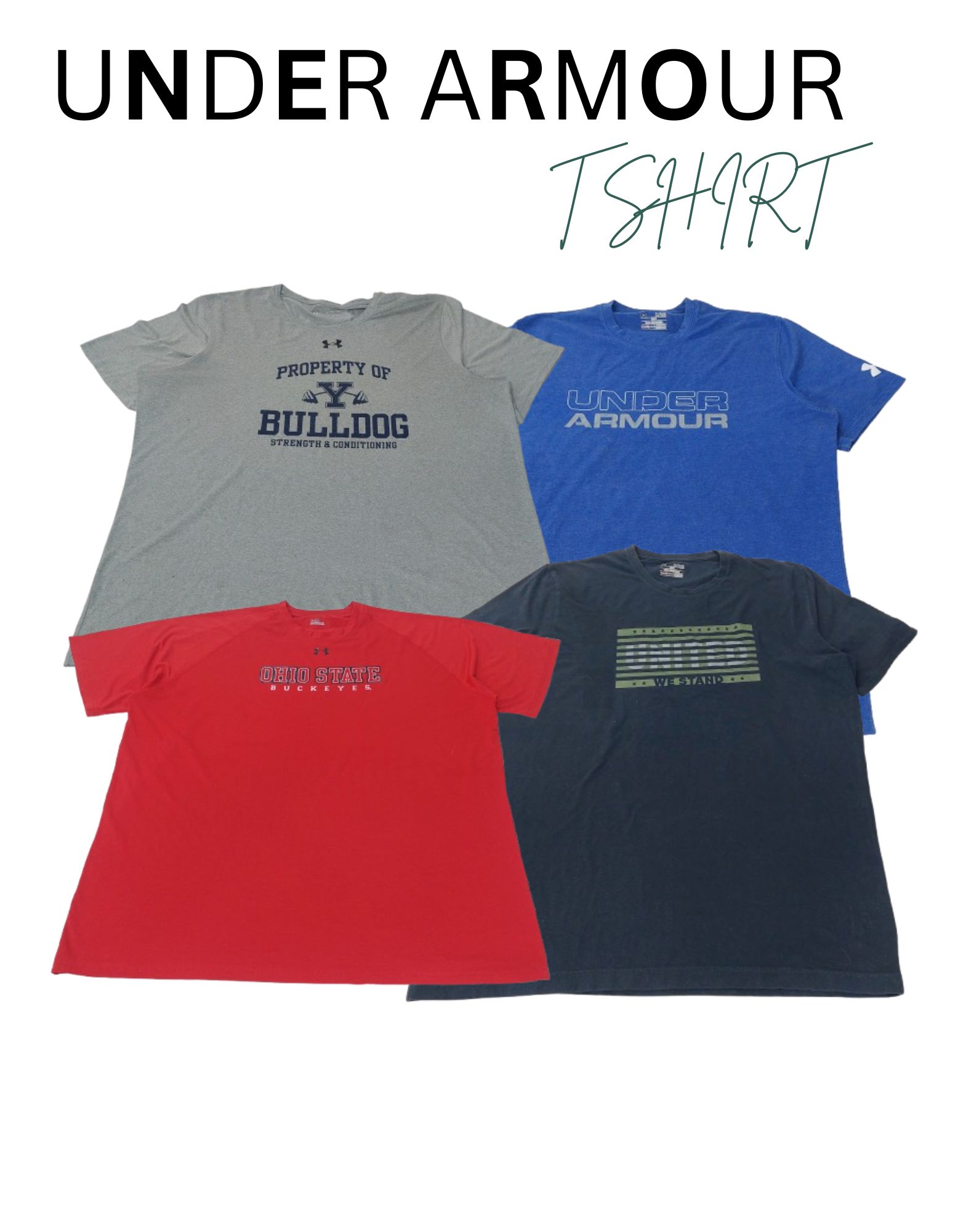 T-shirts de gym et de sport Under Armour