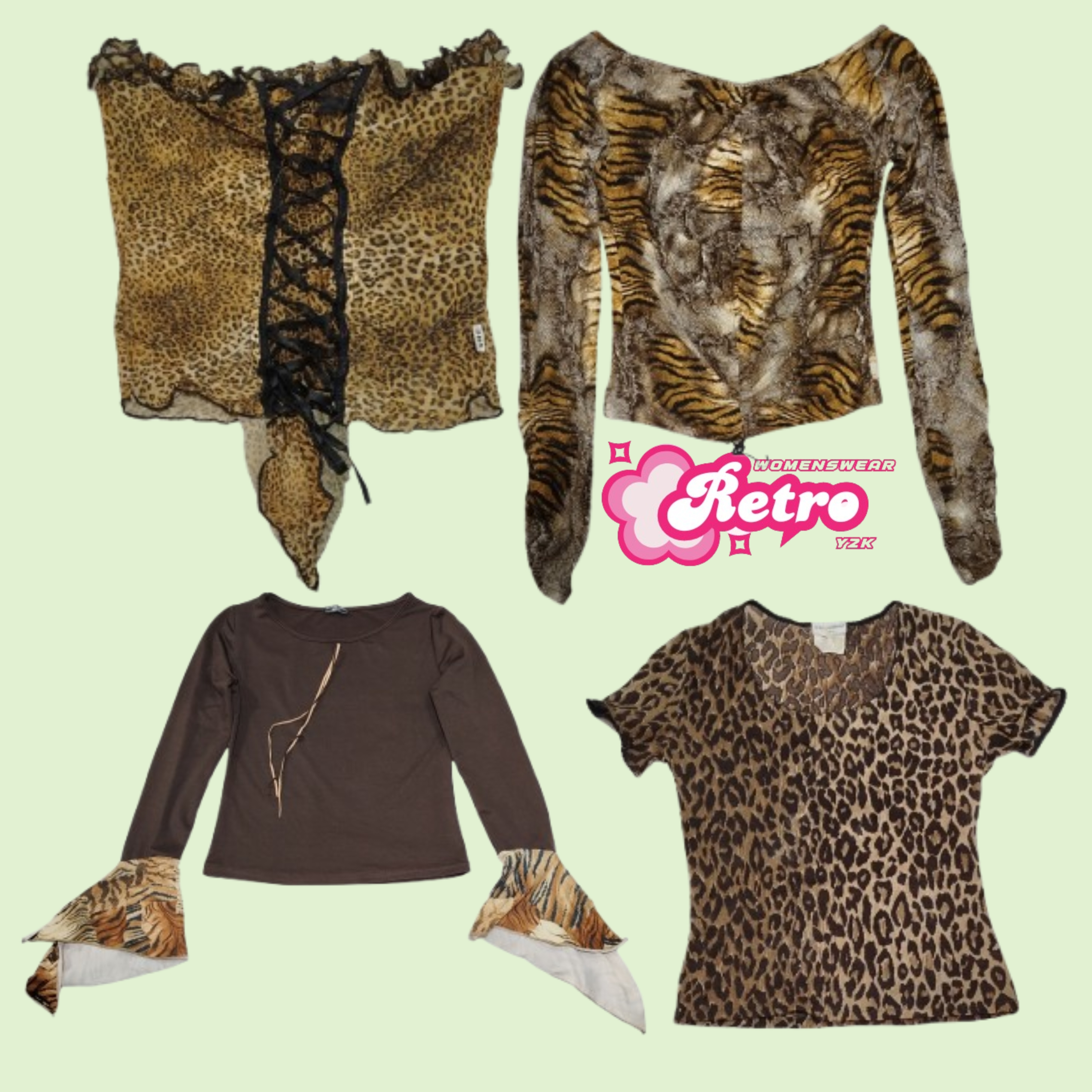 Roar with Style: Y2K Leopard Print Tops ( Jan-21)