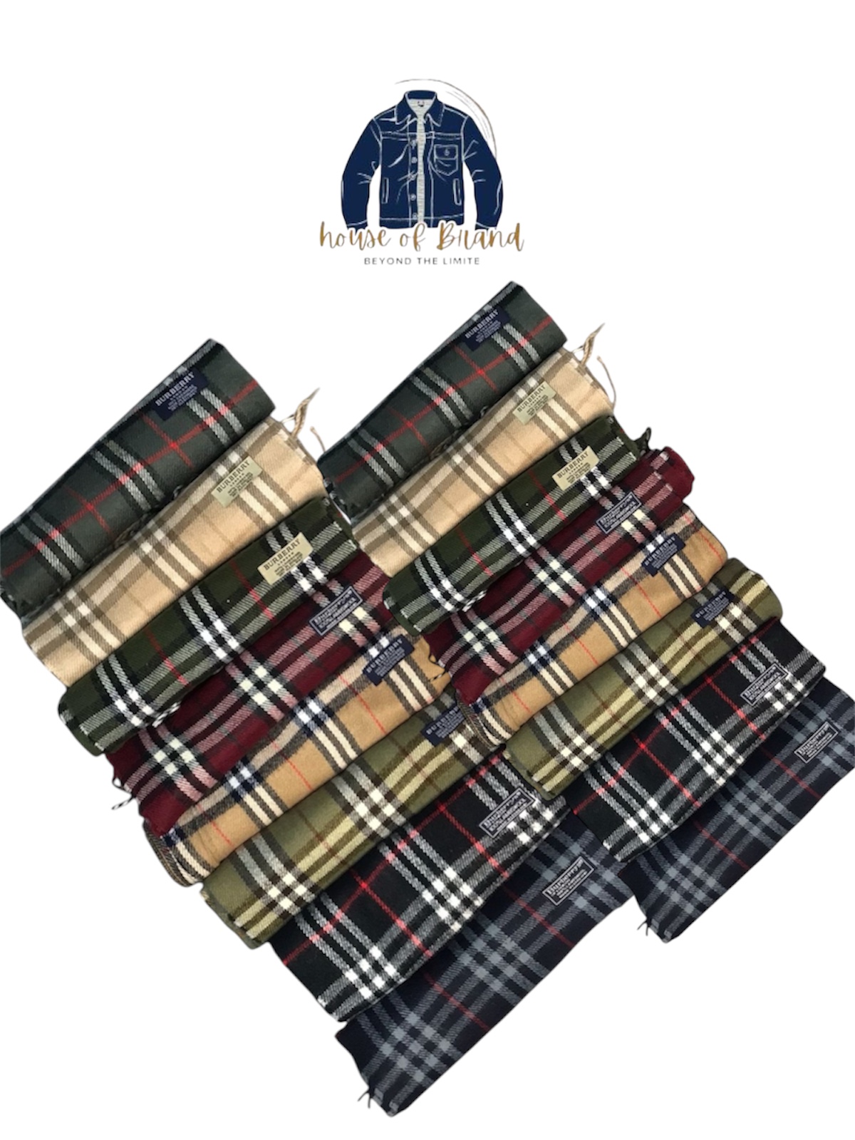 Y2k Burberry scarves