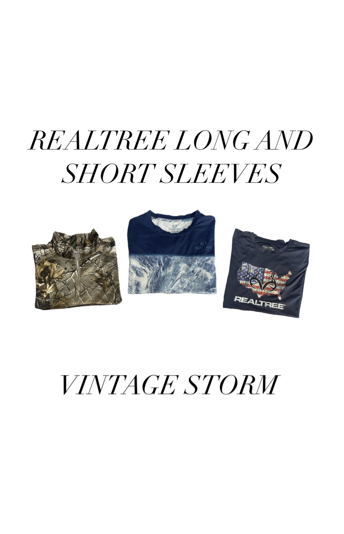 Realtree T-Shirts Short and Long Sleeves