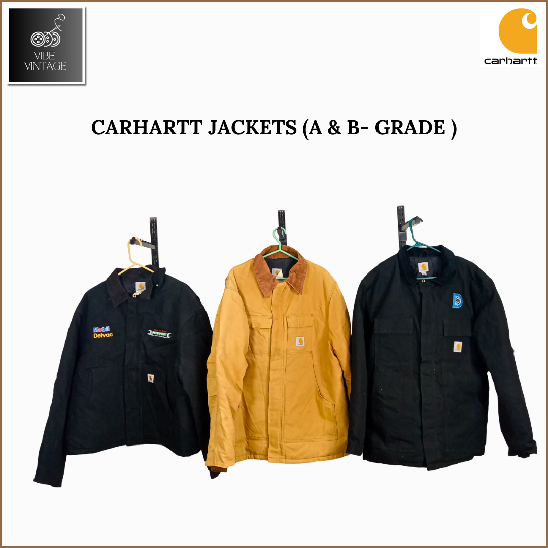 CARHARTT JACKEN (A & B GRADE) - 05 STÜCK