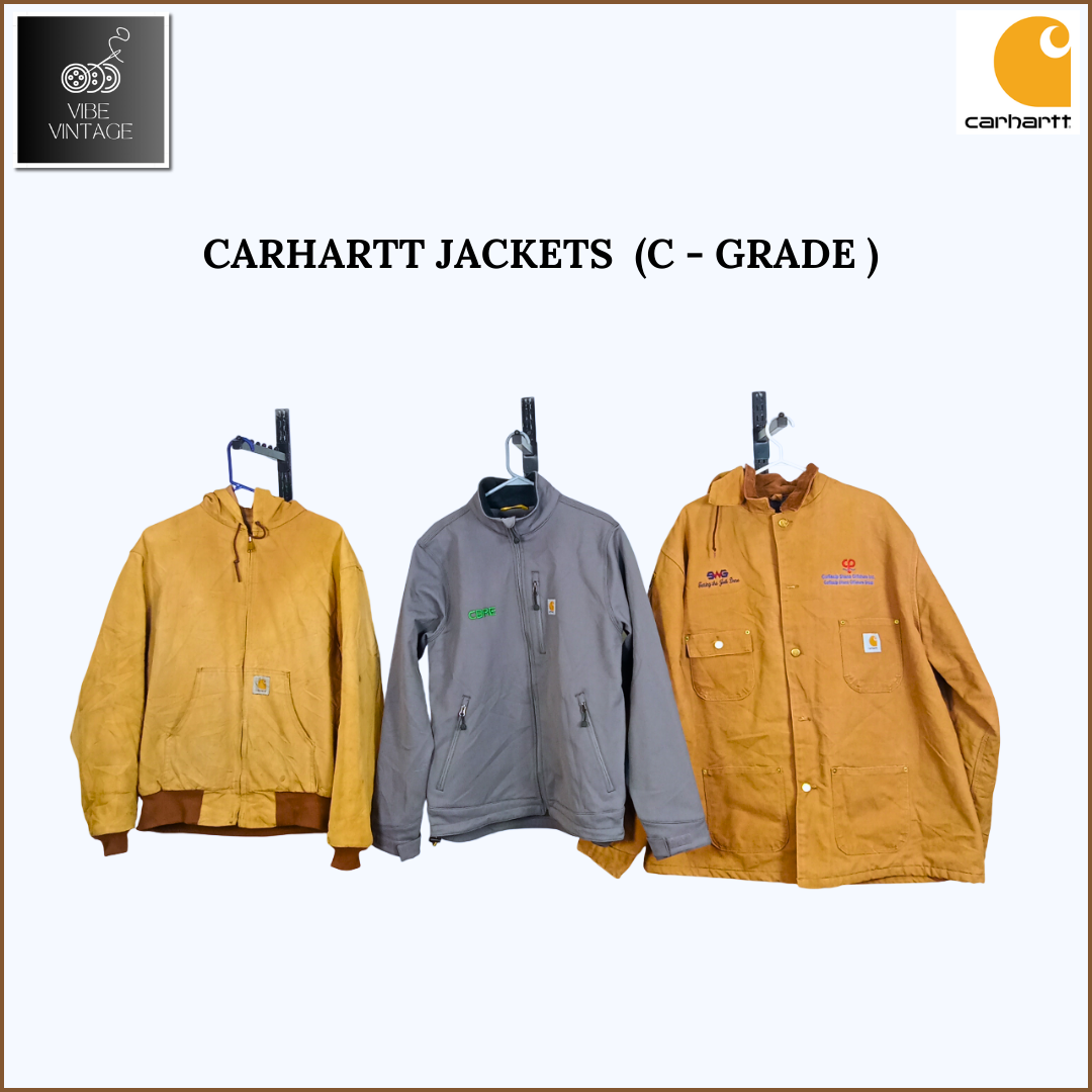 CARHARTT JACKEN - 07 STÜCK (C-GRADE) (BUNDLE 2)