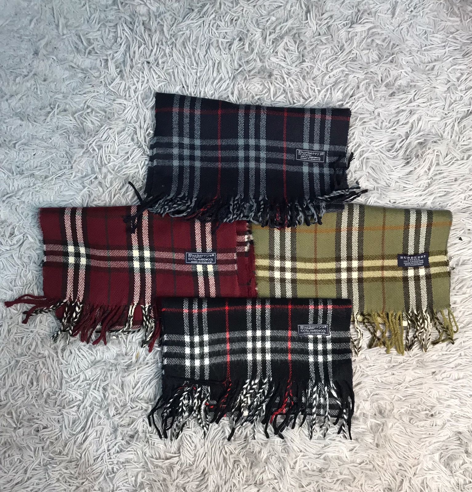 Y2k Burberry scarves