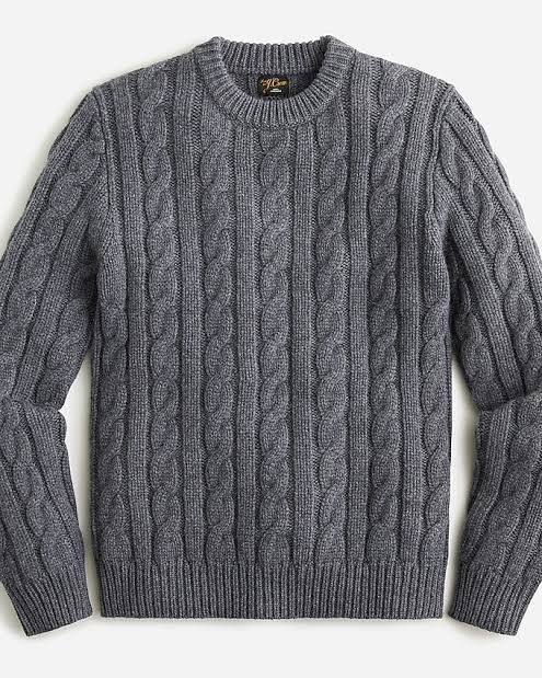 Krümmelstrickpullover