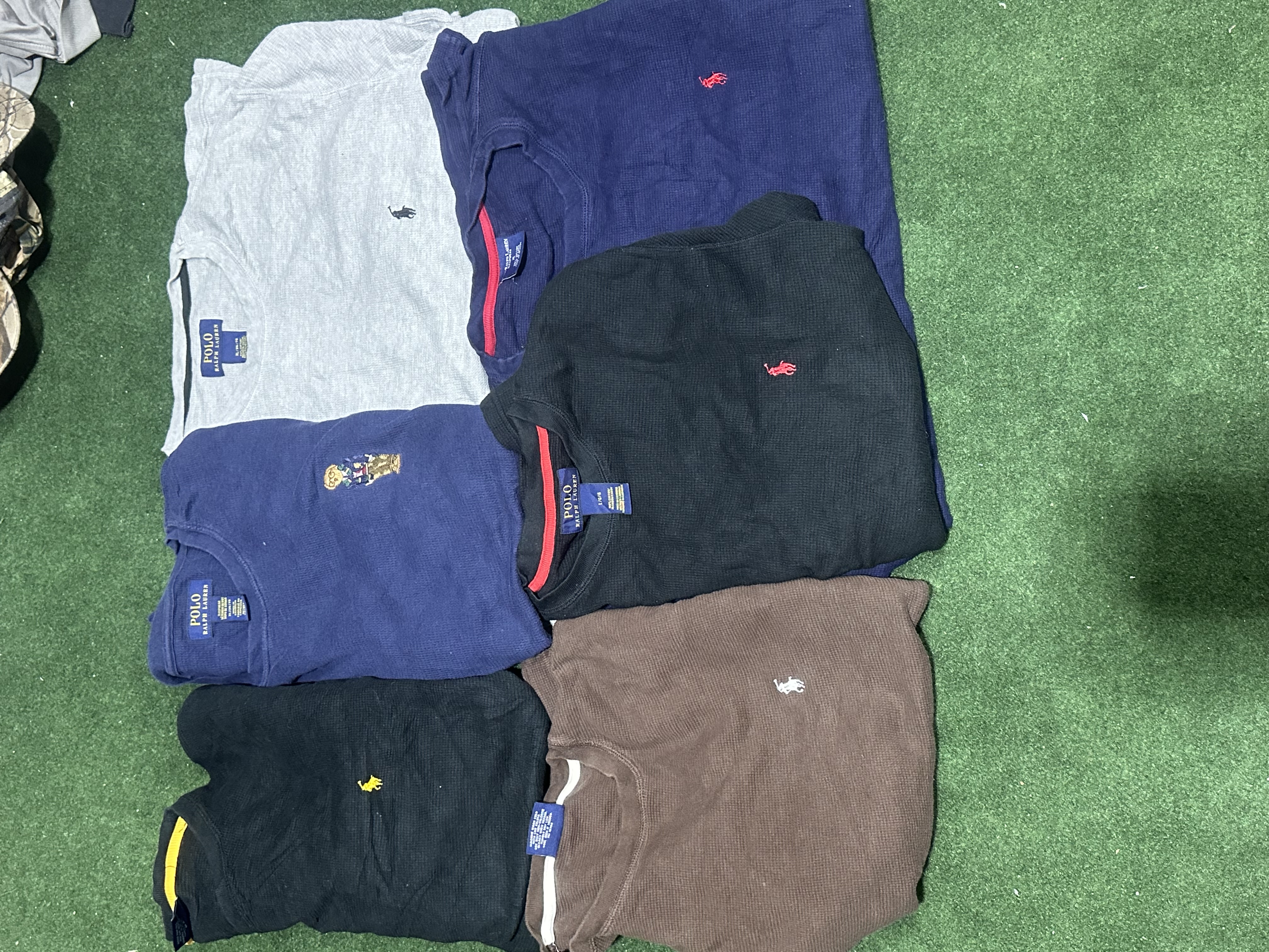 Ralph Lauren  thermal  T-shirt full sleeves 30 pieces