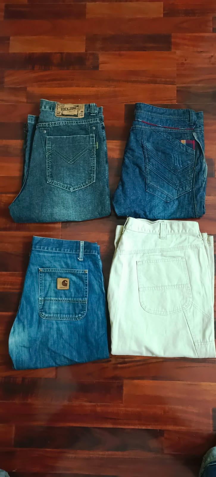 G0125 Shorts et Jorts Amples pour Hommes 14 Pièces