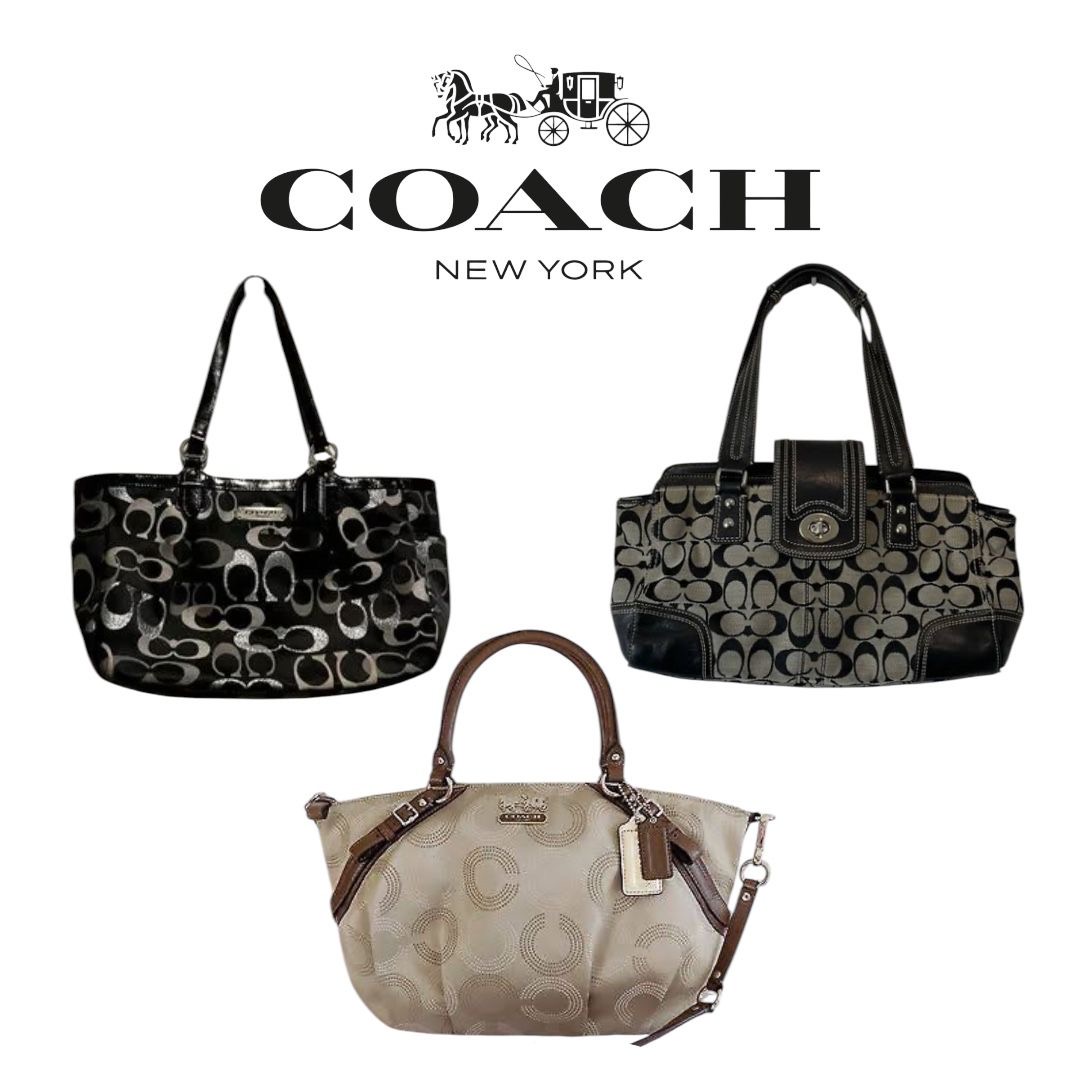 Y2K Original Coach Bags: 10 Pcs