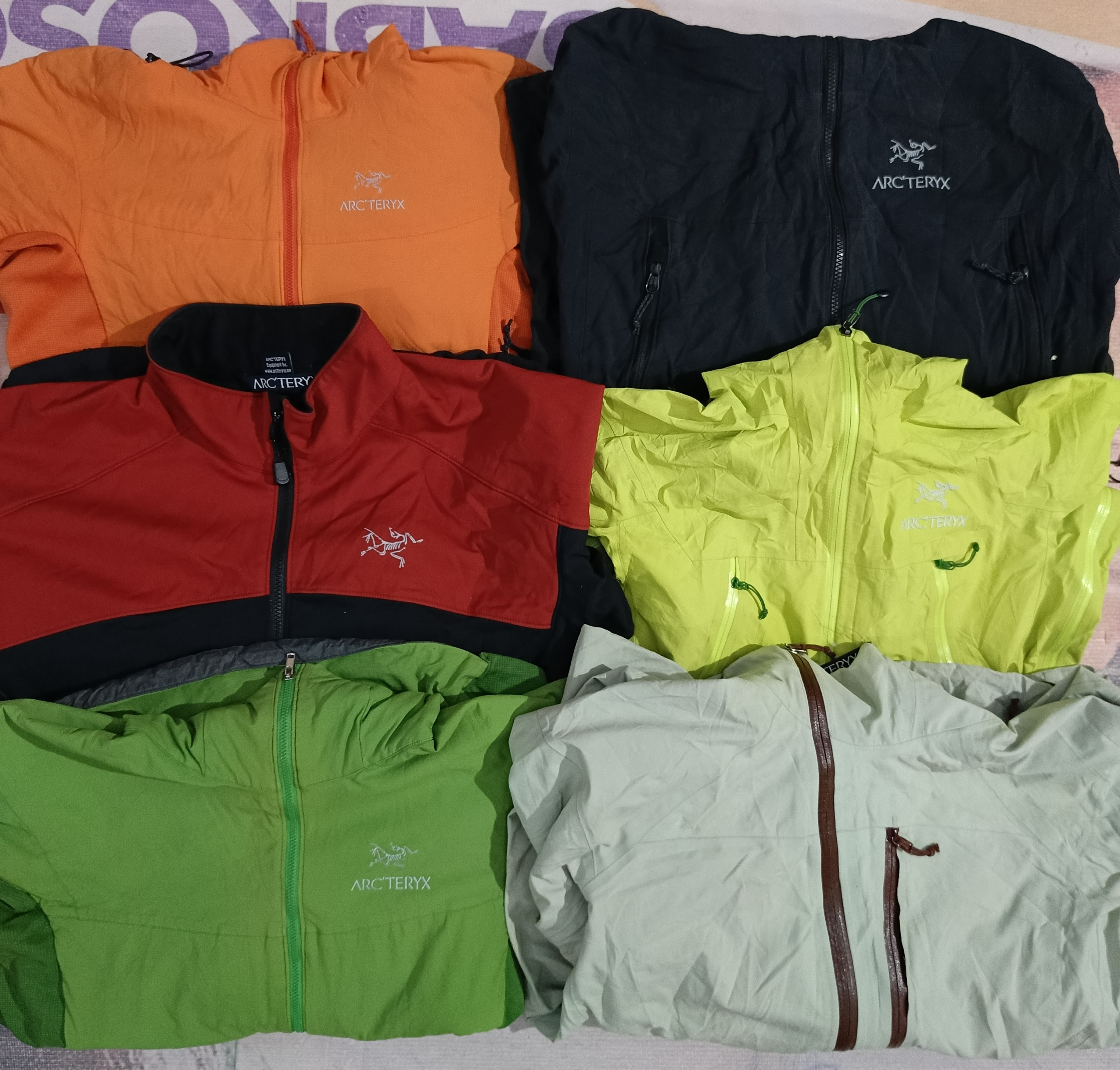 ARC'TERYX JACKET AND PANTS 13PCS