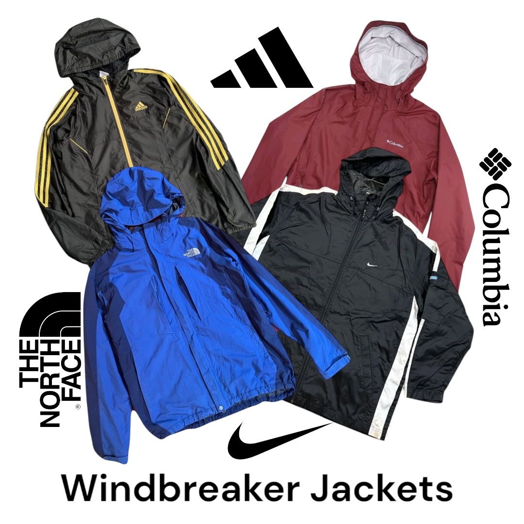 The North Face Columbia Nike Addidas vestes coupe-vent : 15 pièces