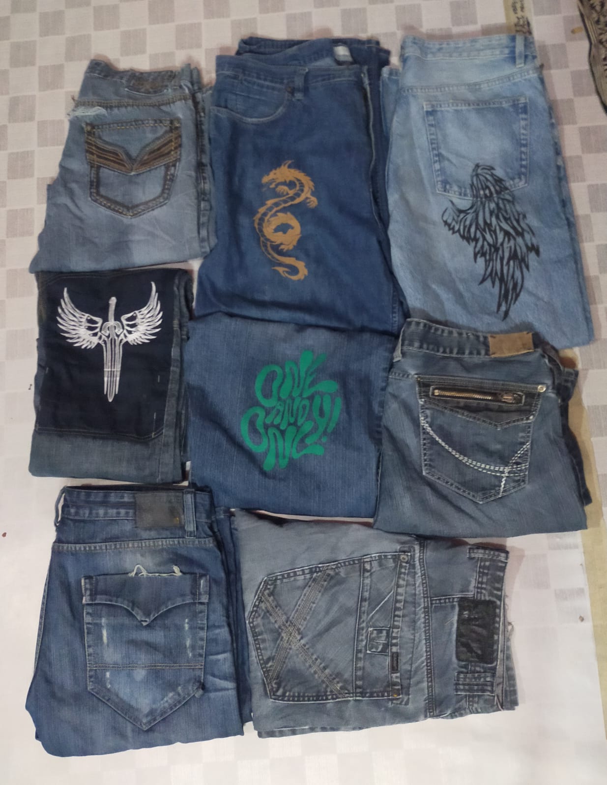 ID 184 SEAN JOHN PREMIUM DENIM    AND OTHER MIX BRANDS TOTAL 10 PIECES