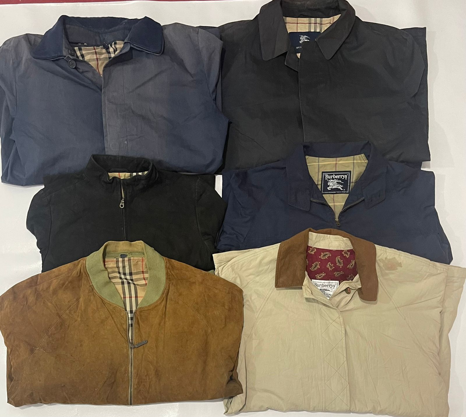 Veste Harrington Burberry 10 pièces