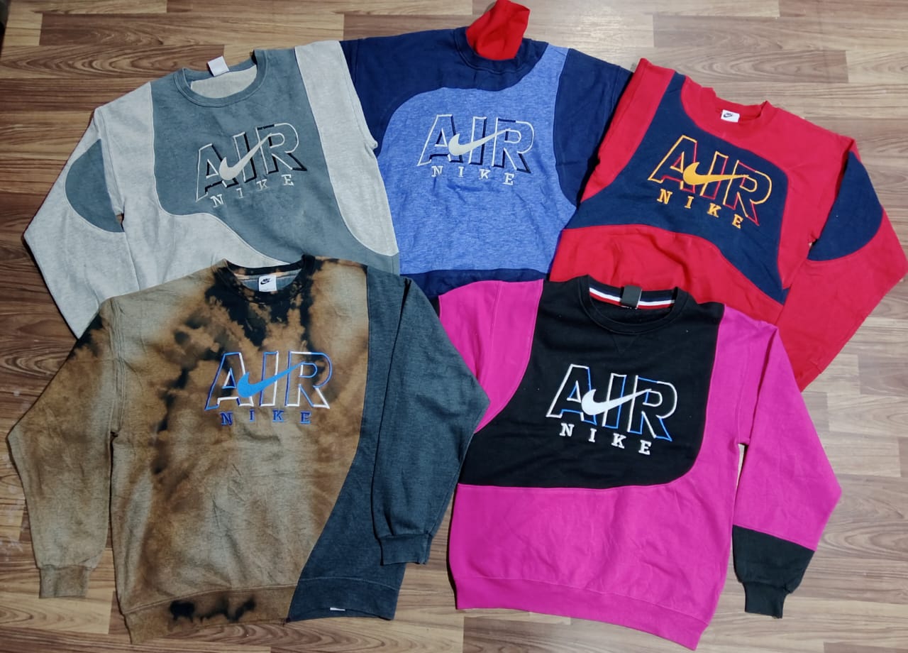 Rework style Nike sweatshirt 25 pieces