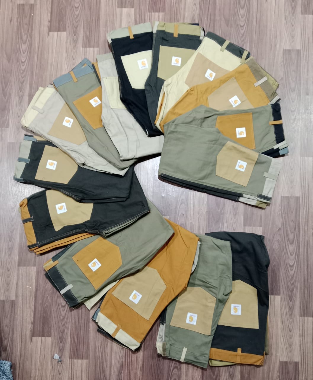 Rework style pantalon carhartt 15 pièces