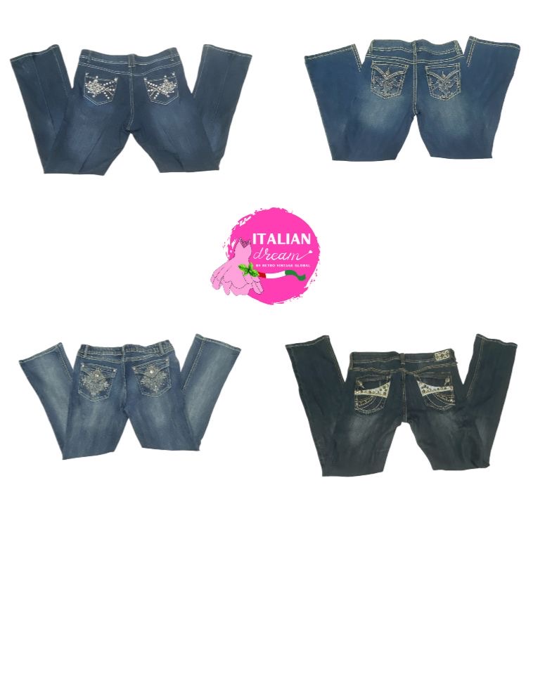 Miss me, true religion et rock revival jeans droite ajustée