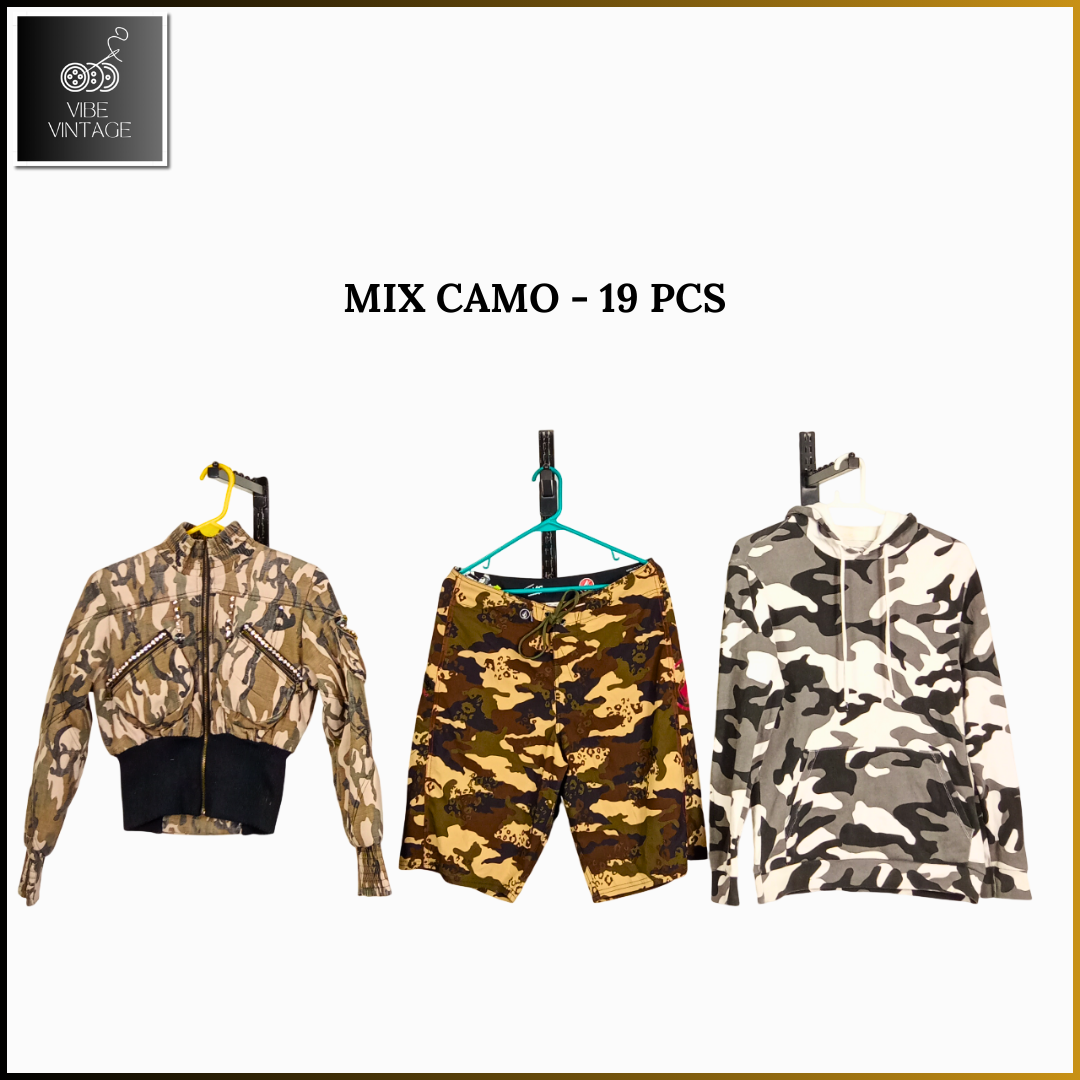 MIX CAMO - 19 STÜCK