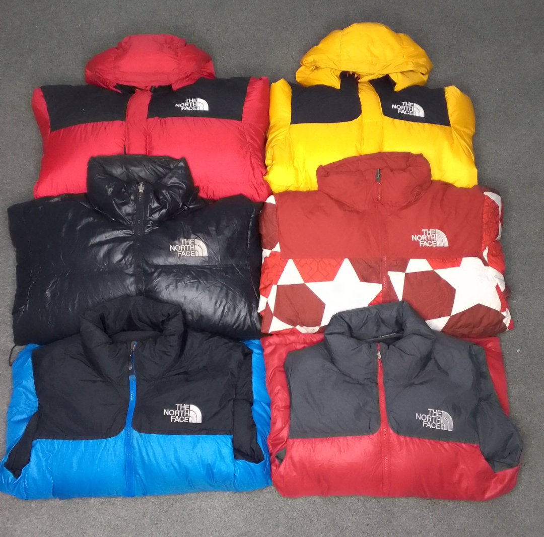 The north face puffer jacket 11 pcs nuptse