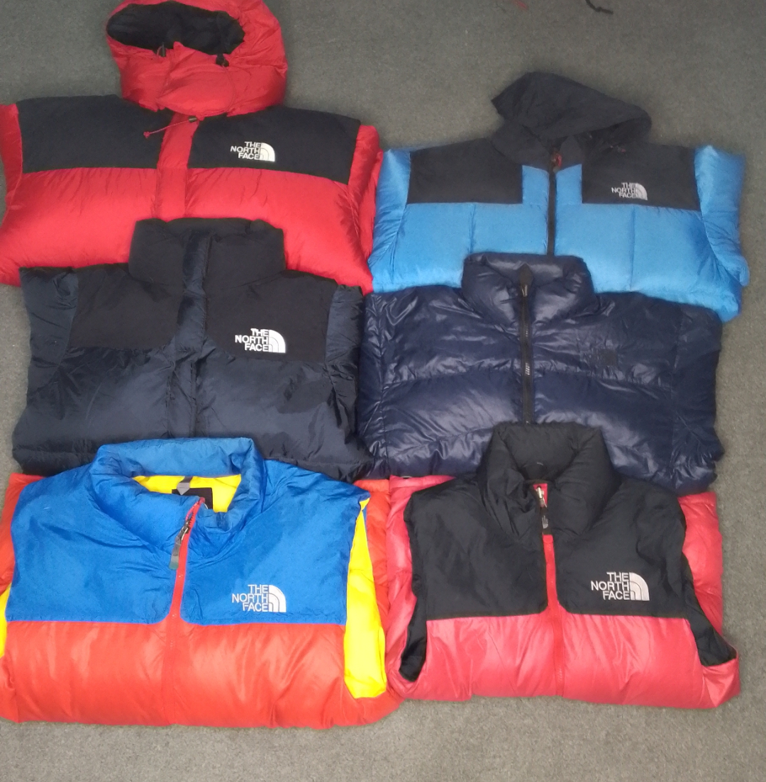 The north face puffer jacket 16 pcs nuptse