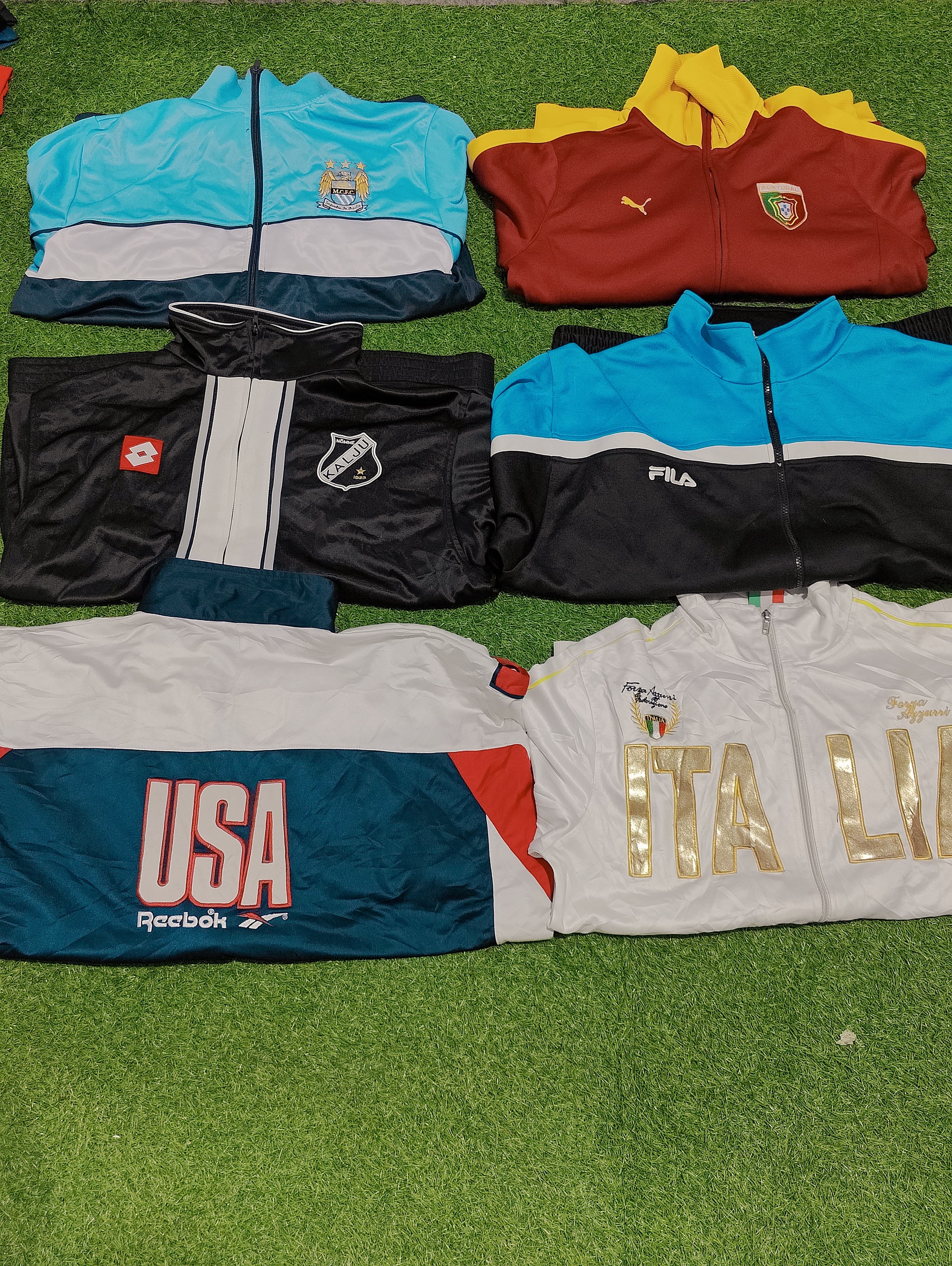 Mix Branded Track Jackets