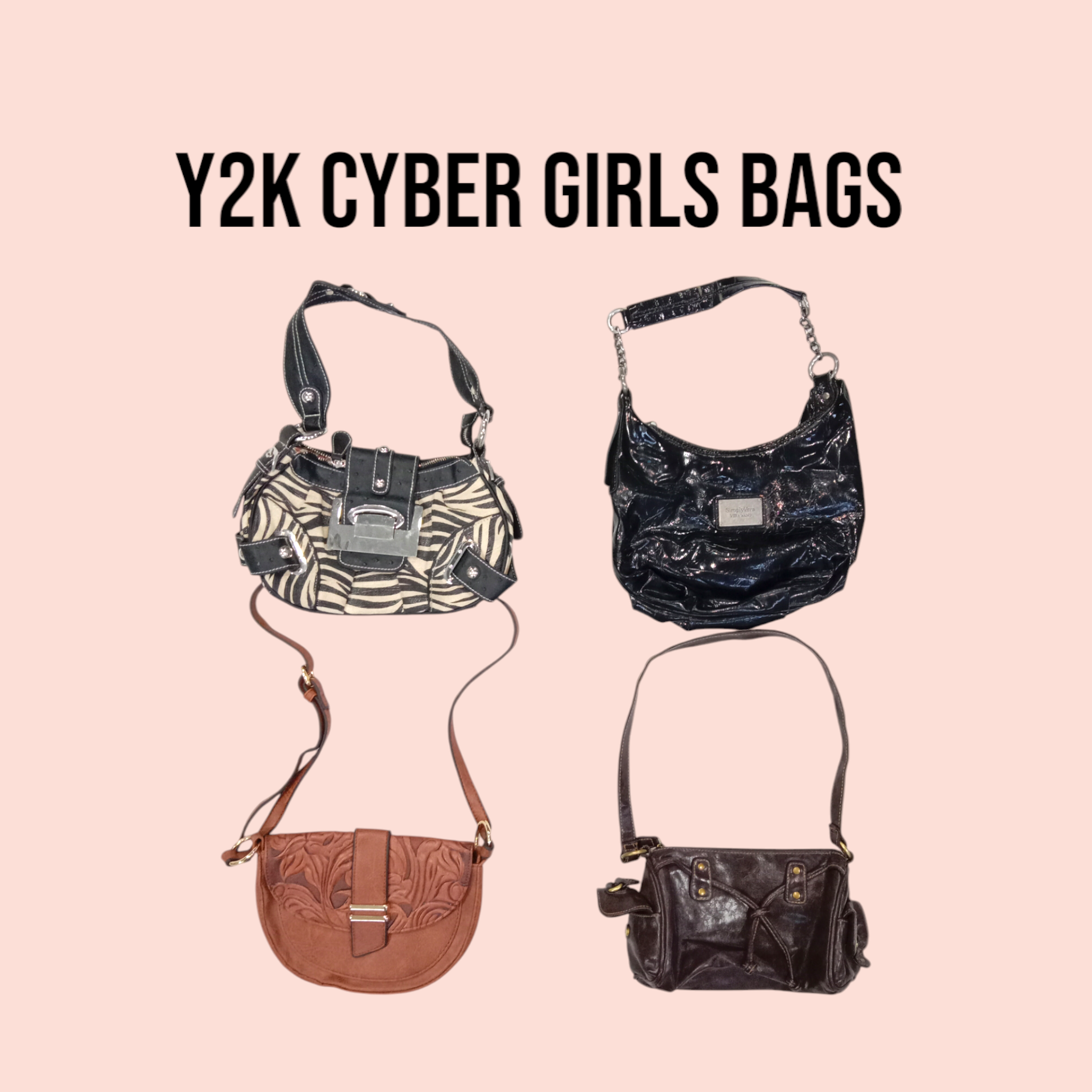 Y2k Cyber Girls Bags