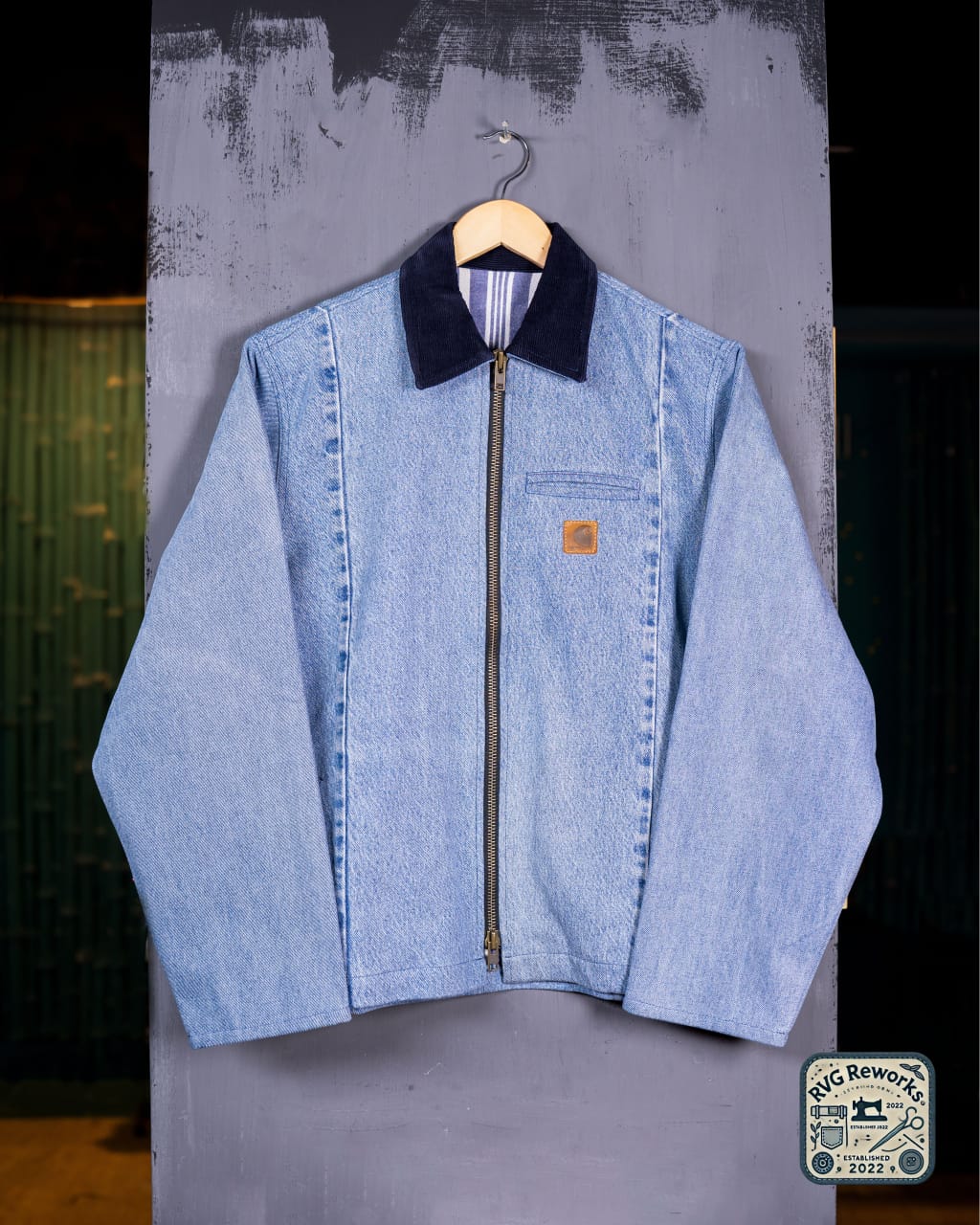 Chaqueta de denim reciclado de Carharrt