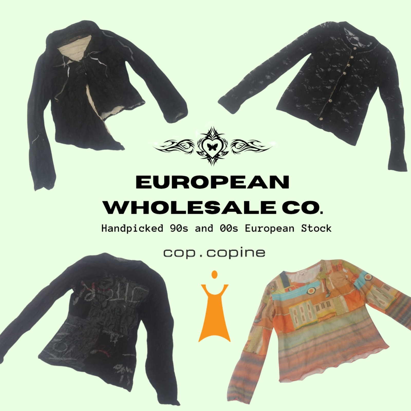 00s European Long Sleeve Tops Mix ft. Cop Copine (EWC011)