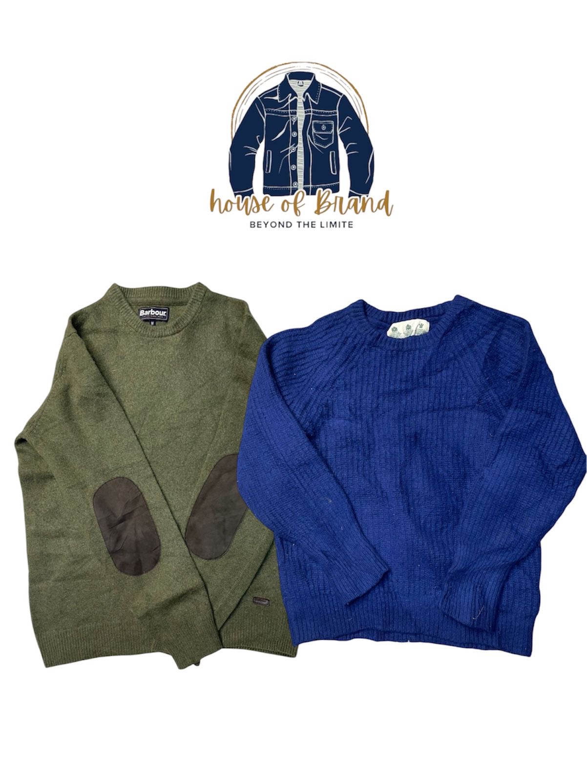 Barbour half and full zipper sweaters